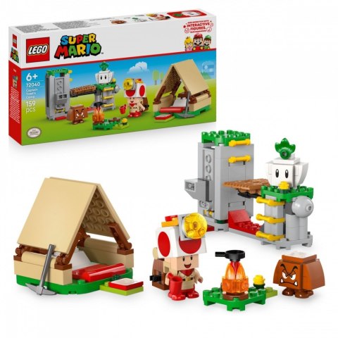 Klocki Super Mario 72040 Captain Toad i obóz LEGO