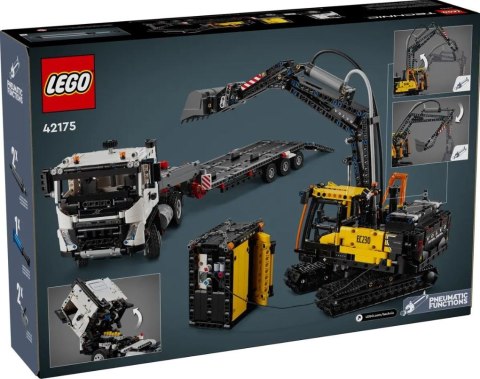 Klocki Technic 42175 Ciężarowka Volvo FMX i koparka EC230 Electric LEGO