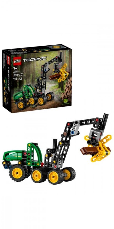 Klocki Technic 42218 Harwester kołowy John Deere 1470H LEGO