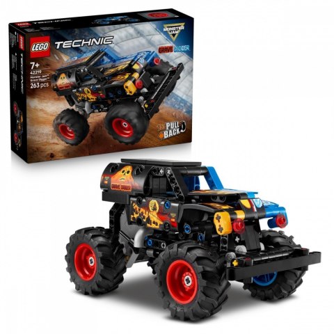 Klocki Technic 42219 Monster Jam Grave Digger Ogień i lód LEGO