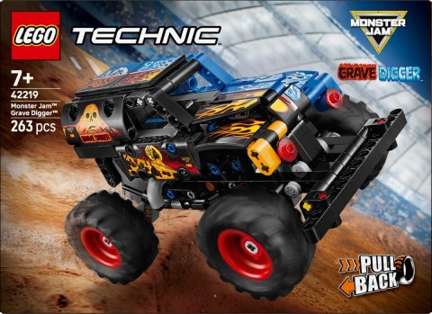 Klocki Technic 42219 Monster Jam Grave Digger Ogień i lód LEGO