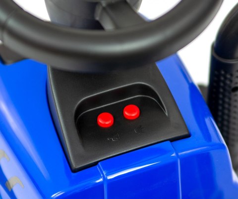 Jeździk Pojazd New Holland T7 Traktor niebieski Milly Mally