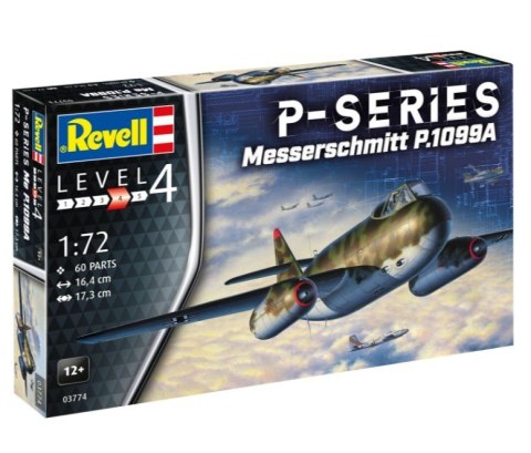 Model plastikowy Samolot Messerschmitt P.1099A-P-SER 1/72 Revell