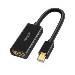 Adapter przejściówka kabla przewodu mini DP DisplayPort - HDMI 4K czarny UGREEN