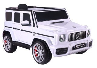 Auto Na Akumulator Mercedes G63 S306-1 Biały LEAN CARS