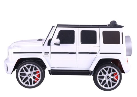 Auto Na Akumulator Mercedes G63 S306-1 Biały LEAN CARS