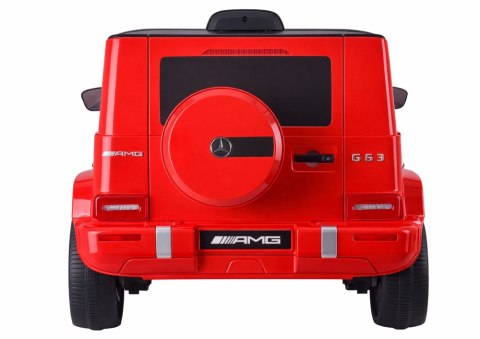 Auto Na Akumulator Mercedes G63 S306-1 Czerwony LEAN CARS