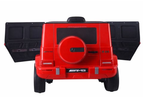 Auto Na Akumulator Mercedes G63 S306-1 Czerwony LEAN CARS