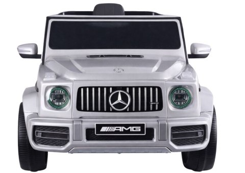 Auto Na Akumulator Mercedes G63 S306-1 Srebrny LEAN CARS
