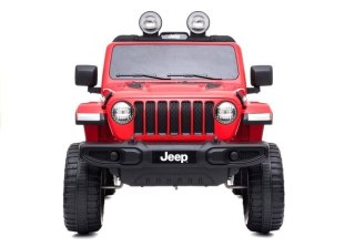 Auto na Akumulator Jeep Rubicon 4x4 Czerwony LEAN CARS