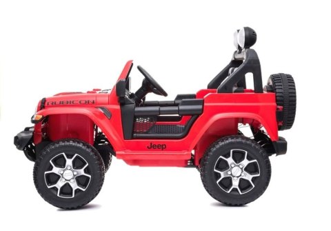 Auto na Akumulator Jeep Rubicon 4x4 Czerwony LEAN CARS