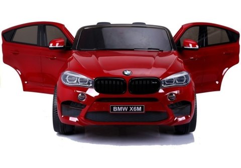 Auto na Akumulator Nowe BMW X6M Czerwone Lakierowane LEAN CARS
