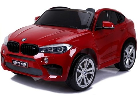 Auto na Akumulator Nowe BMW X6M Czerwone Lakierowane LEAN CARS
