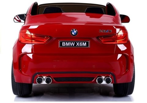 Auto na Akumulator Nowe BMW X6M Czerwone Lakierowane LEAN CARS