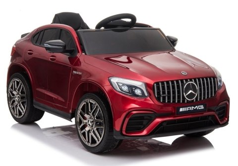 Auto na akumulator Mercedes GLC 63S QLS-5688 Czerwony Lakier 4x4 LEAN CARS