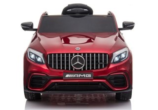 Auto na akumulator Mercedes GLC 63S QLS-5688 Czerwony Lakier 4x4 LEAN CARS