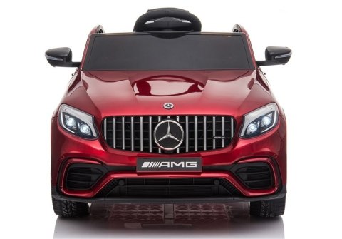 Auto na akumulator Mercedes GLC 63S QLS-5688 Czerwony Lakier 4x4 LEAN CARS
