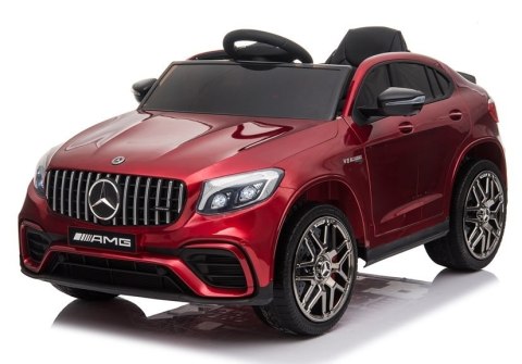 Auto na akumulator Mercedes GLC 63S QLS-5688 Czerwony Lakier 4x4 LEAN CARS