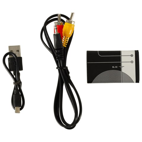 Konsola przenośna do gier mini elektroniczna retro 500 gier niebieska Kik Sp. z o. o. Sp. k.