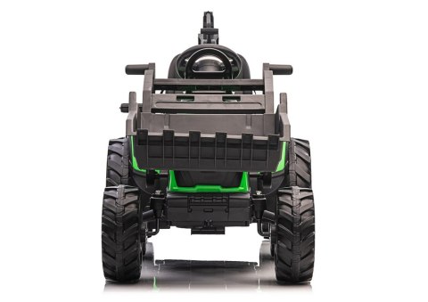 Koparka Z Naczepą Na Akumulator SX2068 Zielona LEAN CARS