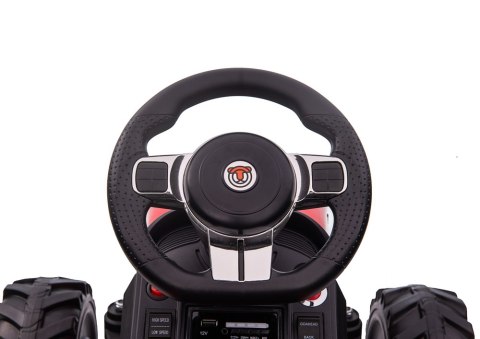 Koparka Z Naczepą Na Akumulator SX2068 Zielona LEAN CARS