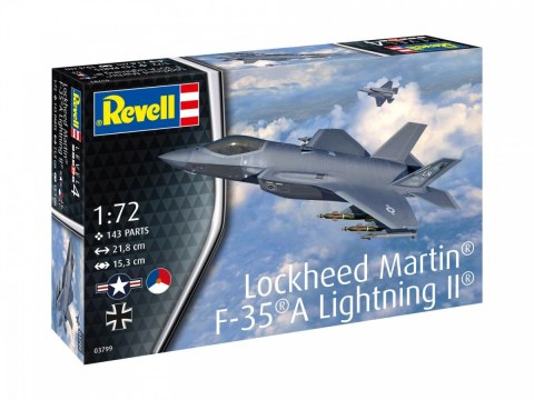 Model plastikowy Lockheed Martin F-35A Lightning II 1/72 Revell