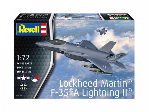 Model plastikowy Lockheed Martin F-35A Lightning II 1/72 Revell
