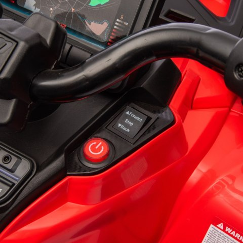 Quad Can Am Outlander 4x4 DK-CA005 Czerwony LEAN CARS