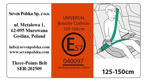 SIEDZISKO SAMOCHODOWE R129 SPIDER-MAN