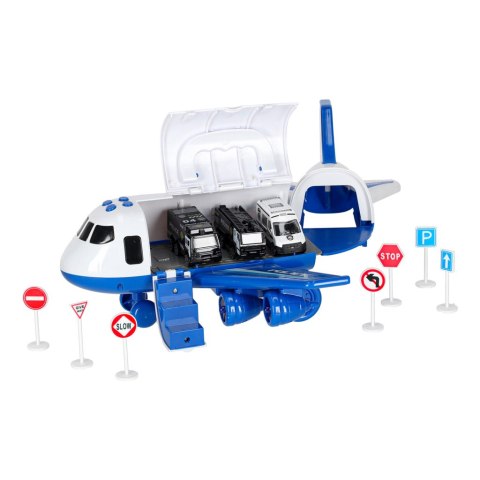 Transporter samolot + 3 auta policja Kik Sp. z o. o. Sp. k.