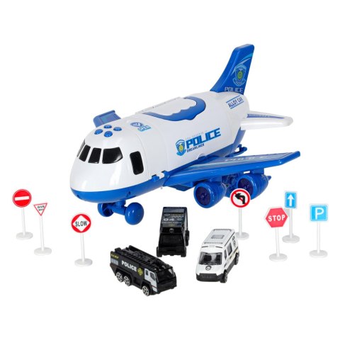 Transporter samolot + 3 auta policja Kik Sp. z o. o. Sp. k.