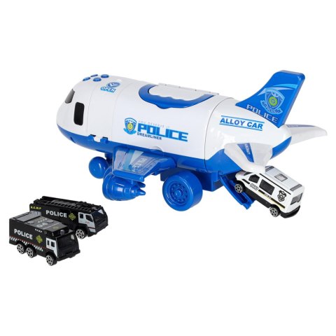 Transporter samolot + 3 auta policja Kik Sp. z o. o. Sp. k.