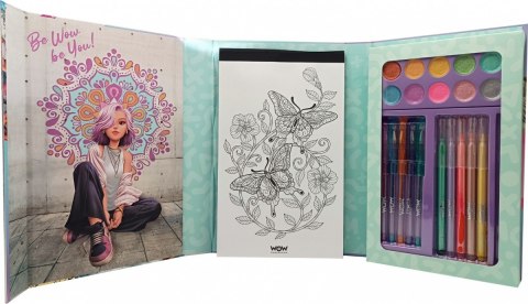 Zestaw kreatywny Mandala brokat Kids Euroswan