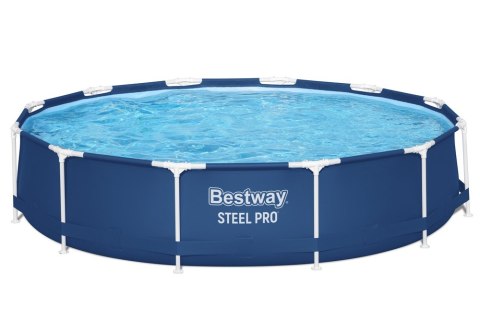 Basen ogrodowy stelażowy 366 x 76 cm zestaw Bestway 56681 Bestway