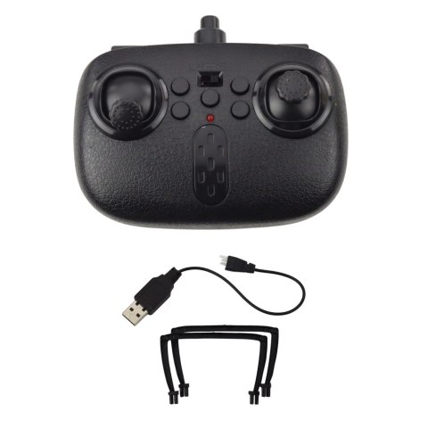 Dron Y20 UFO Zdalnie Sterowany Światła Obrót 360° Czerwony LEAN Toys