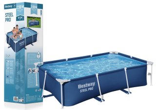 Basen Ogrodowy Stelażowy 259 x 170 x 61cm Bestway 56403 Bestway
