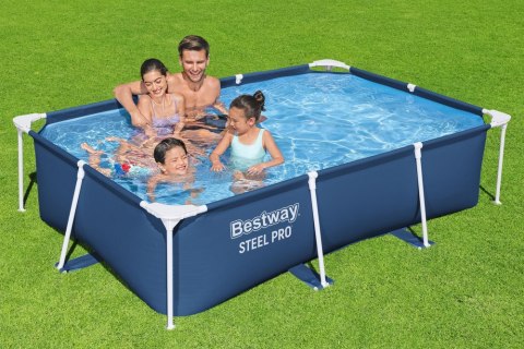 Basen Ogrodowy Stelażowy 259 x 170 x 61cm Bestway 56403 Bestway