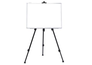 Zestaw Tablica Magnetyczna 90x60cm na Stojaku Pisaki Gąbka LEAN