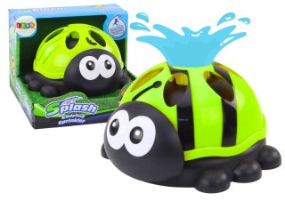 Zraszacz Ogrodowy Biedronka Fontanna Wodna Zielona LEAN Toys