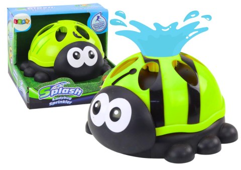 Zraszacz Ogrodowy Biedronka Fontanna Wodna Zielona LEAN Toys