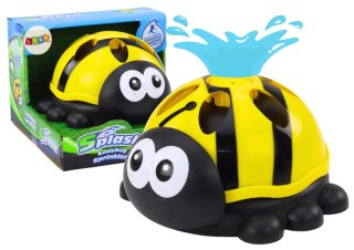Zraszacz Ogrodowy Biedronka Fontanna Wodna Żółta LEAN Toys