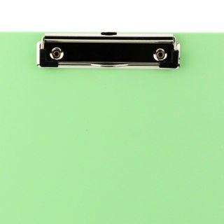 Podkładka Deska Z Klipem Do Pisania Miarka A4 Plastikowa Zielona LEAN