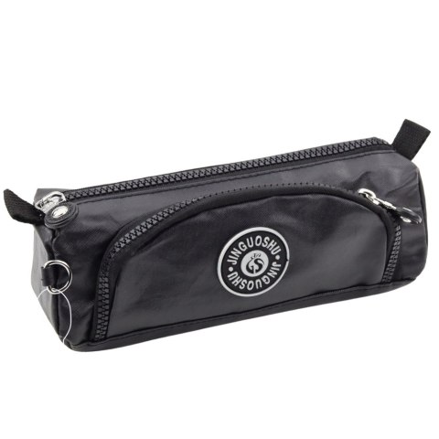 Piórnik Szkolny Funkcjonalny Dwie Kieszenie Zawieszka Mix LEAN