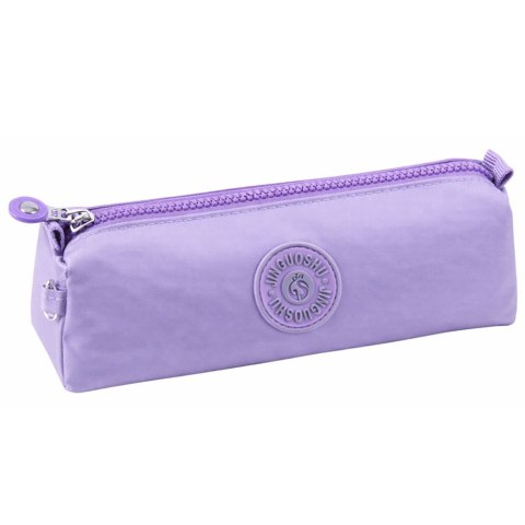 Piórnik Szkolny Organizer Jednokomorowy Fioletowy 21,5cm LEAN