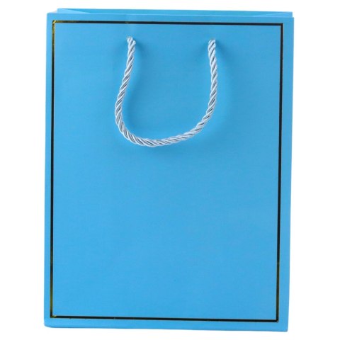 Torba Prezentowa Ze Złotą Ramką Mix Kolor 23 x 18 x 10 cm LEAN