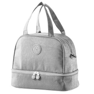 Torba Termiczna Izolacyjna Śniadaniowa Pas z Regulacją Srebrna 27cm LEAN