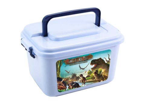 Dinozaury Zestaw Figurek Park Akcesoria Pudełko 46 Elementów LEAN Toys