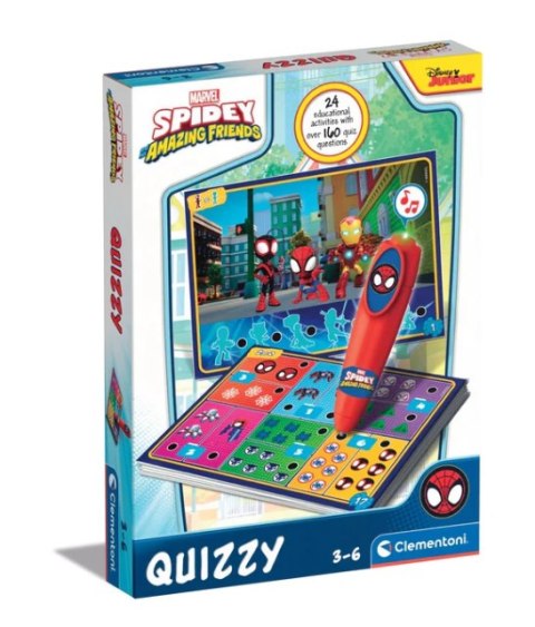 Interaktywny Quiz Marvel Spidey Disney Junior Clementoni 16805 Clementoni