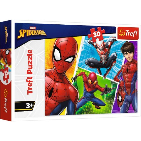 Puzzle - 30 - Spider-Man i Miguel - Trefl 18242 Trefl Puzzle