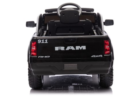 Auto Na Akumulator ZB618P Dodge Ram Policyjny Czarny LEAN CARS